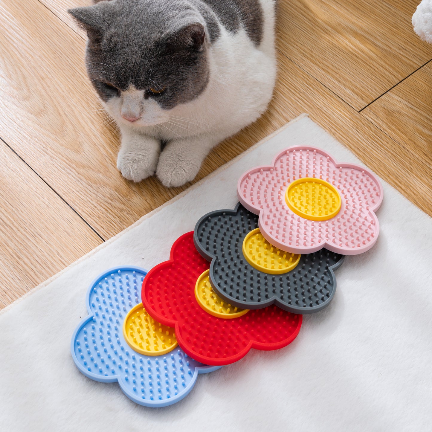 Lick & Play: Colorful Sunflower Silicone Mat