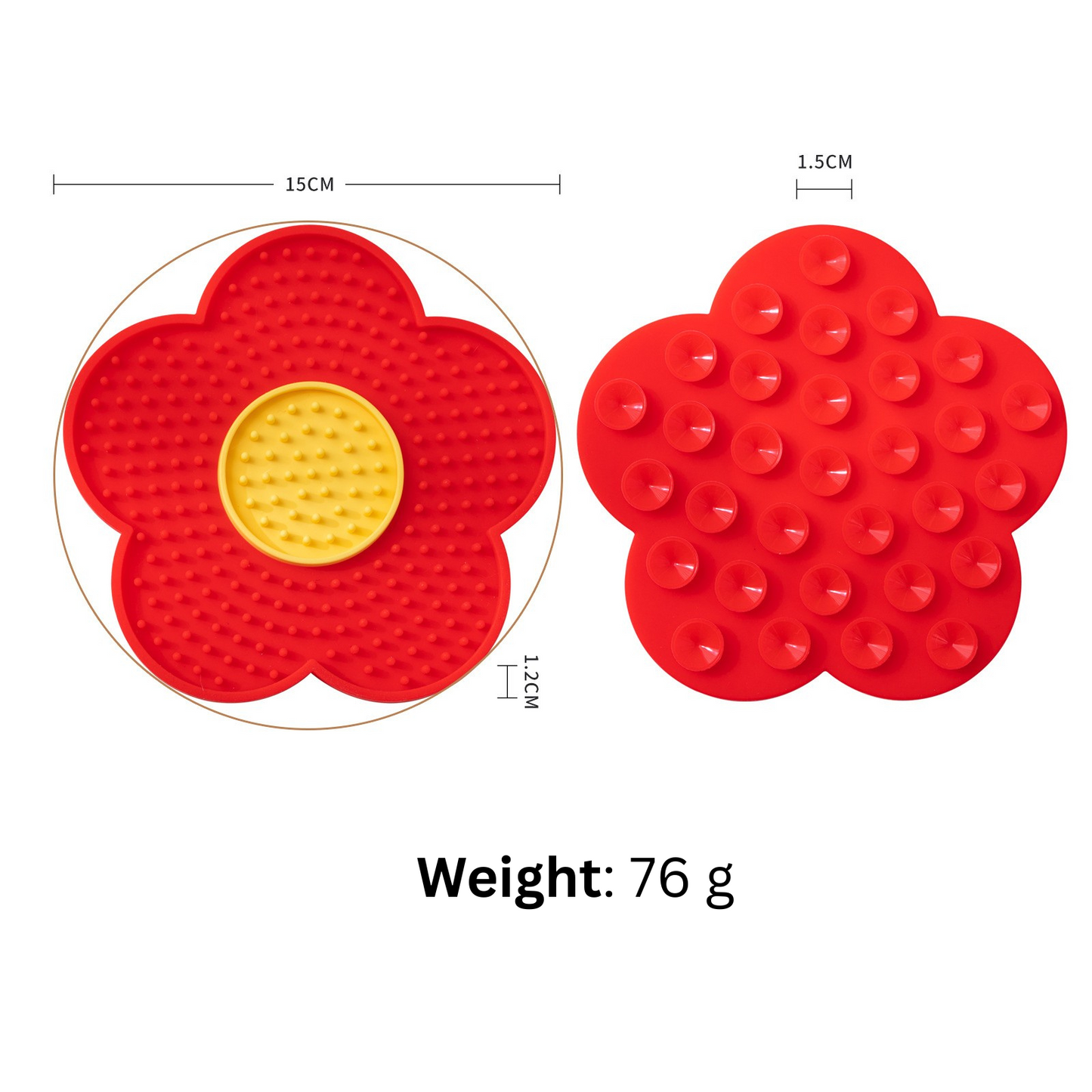 Lick & Play: Colorful Sunflower Silicone Mat