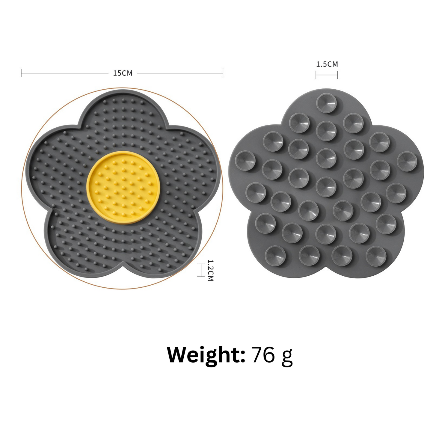 Lick & Play: Colorful Sunflower Silicone Mat