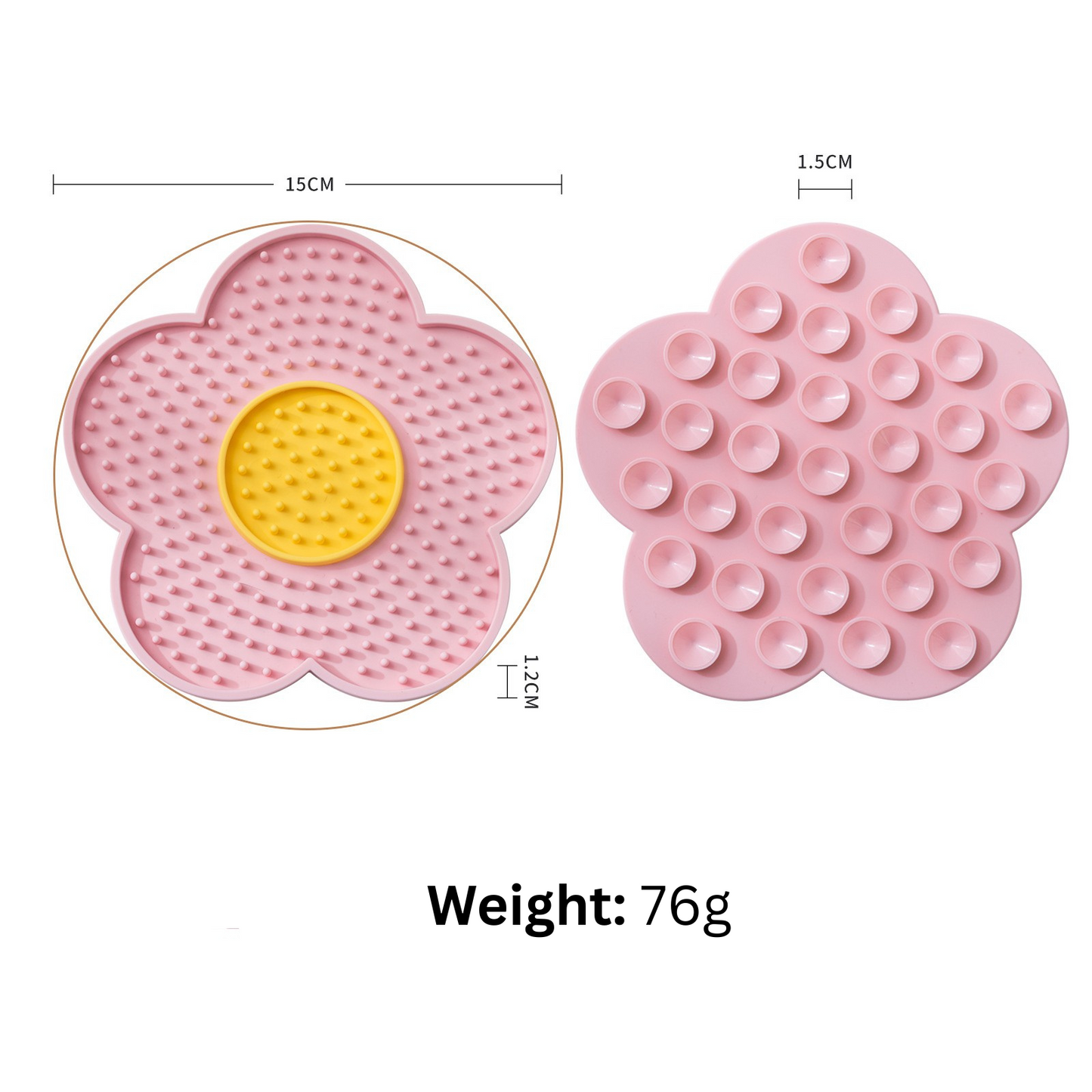 Lick & Play: Colorful Sunflower Silicone Mat
